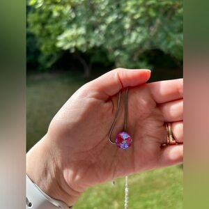 Sabika Pink Lotus Delight Necklace 🪷